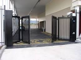 Pintu Pagar Besi Lipat Pagar Modern Ide Pagar Pintu