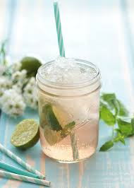 Sommerschorle Mit Rose Tonic Water Limette Und Minze Puppenzimmer Sommerschorle Weinschorle Tonic Water