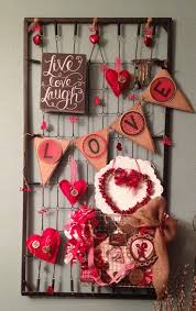 Shabby Chic Valentines Day Decor Baby Bed Spring Vintage Valentines Decorations Valentine Decorations Valentine Crafts