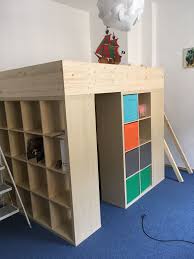 Hochbett Ikea Kallax Diy Ikea Bett Hack Murphy Bett Ikea Hochbett