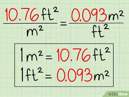 How To Convert Square Meters To Square Feet And Vice Versa Square foot measurements converted to square meters. to convert square meters to square feet
