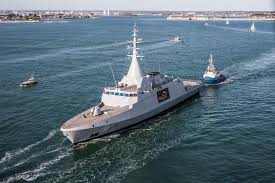 Dcns's first gowind 2500 corvette prepares for first sea trials (© dcns). Mer Et Marine All The Maritime News