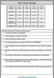 Reading Timetables Worksheets Easyteaching Net Time Worksheets Reading Worksheets School Timetable