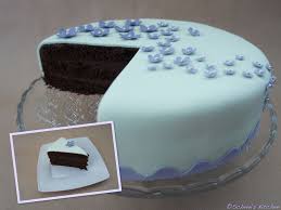 Fondant Schoko Torte Und Eine Premiere Schnin S Kitchen Torte Mit Fondant Rezept Torten Rezepte Schoko Kuchen Mit Fondant