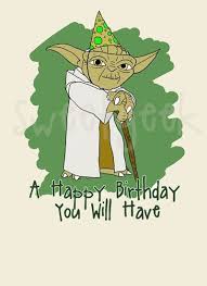 Starwars Fan S Dnem Rozhdeniya Brat Zvezdnye Vojny Den Rozhdeniya Pozdravitelnye Otkrytki