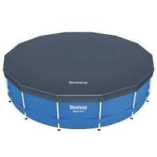Bestway 58248 Pvc 14 Foot Pool Cover For Pro Frame Pools Pool Not Included Pool Cover Bestway Pool