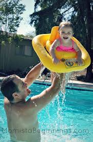 Daddy Daughter Swimming Pool Fun Shots Cool Pools Fun Shots Pool