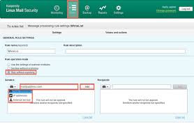 Jak W Kaspersky Security 8 0 For Linux Mail Server Skonfigurowac Globalne Listy Adresow Biala I Czarna