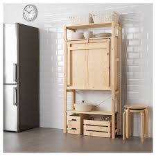 Ivar Shelving Unit With Foldable Table Ikea Foldable Table Ikea Ivar Ikea Storage