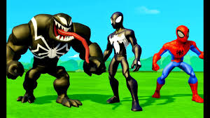 Spider man, tom e jerry, peppa pig, masha e orso e altri giochi in questo canale. Cartoni Animati Per I Bambini Spider Man Nero Salva Il Uomo Ragno Dal Venom Disney Gioco In Italiano Youtube