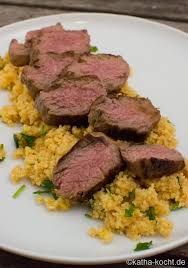 Lammrucken Auf Couscous Lammrucken Rezept Lammrucken Lamm Rezepte
