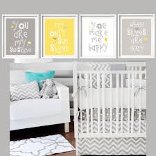 Kids Wall Art Elephant You Are My Sunshine Nursery Wall Art Yellow And Grey Prints For Girl Or Boy 11x14 And 8x Baby Wall Art Art Wall Kids Grey Nursery Decor