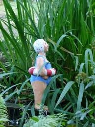 Betonfigur Schwimmerin Betonfiguren Lustige Figuren Figur