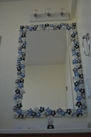 Pin By Kristy Oblad On Home Decor Ideas Bathroom Mirror Frame Bathroom Mirrors Diy Glass Gems