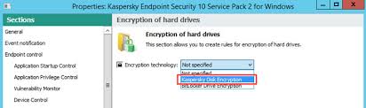 Hard Drive Encryption With Kaspersky Endpoint Security 10 For Windows