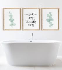Bathroom Wall Decor Set Of 3 Wall Art Farmhouse Wall Art Etsy Pictures For Bathroom Walls Bathroom Wall Decor Wall Decor Set