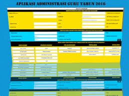 Unduh Aplikasi Administrasi Guru Dalam Format Excel Terbaru Guru Microsoft Excel Aplikasi