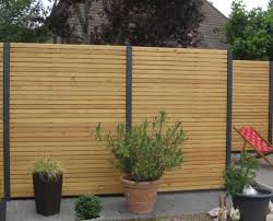 Rhomtrend Lasiert Uv Natur Mit Stahlpfosten In Ral 7016 Sichtschutz Larche Sichtschutz Gartendesign Ideen