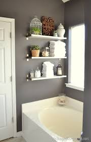 Installing Ikea Ekby Shelves In The Bathroom Bathroom Shelf Decor Bathroom Makeovers On A Budget Bathroom Decor