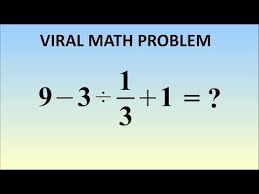 This Basic Math Problem Went Viral Because Most People Can T Solve It Mind Game The Minds Journal Math Basic Math Problems Math Problems