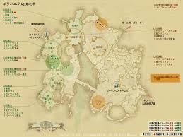 新生ff14 園芸 採掘マップ ギャザラー向け採集場所の地図情報 パッチ4 4対応