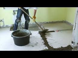 Boden Renovieren Mit Schnell Estrich Youtube