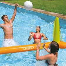 28 Ridiculously Awesome Pool Toys You Ll Want To Buy Asap Pool Volleyball Net Pool Accessories Swimming Pool Toys