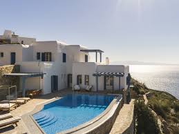 Villa Pontos Mykonos Villa Mieten 4 Schlafzimmer 8 Personen Pool Sonnigesgriechenland Villa Pontos Is Set O Ferienhaus Griechenland Villa Griechenland