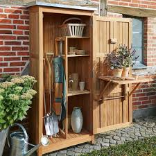 Gerateschrank Teak Aufbewahrung Garten Gartenschrank Gerateschrank Garten
