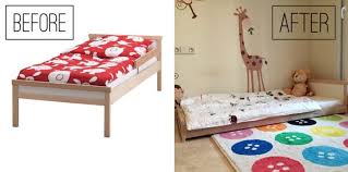 The Perfect Ikea Montessori Bed La Tela Di Carlotta English Medium Montessori Bett Kinder Zimmer Baby Zimmer Ikea