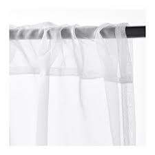 Teresia Sheer Curtains 1 Pair White 145x250 Cm Ikea Sheer Curtains Ikea Curtains Ikea Curtain Rods