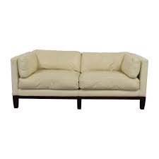 72 Off Decoro Decoro Off White Leather Sofa Sofas In 2020 White Leather Sofas Leather Sleeper Sofa Leather Sofa Furniture