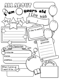 All About Me Worksheet All About Me Worksheet School Activities Worksheets For Kids