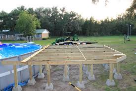 Intex Pool With Deck New Intex 26 Ultra Frame Owners Above Pool Deck Plans Swimming Pool Decks Backyard Pool