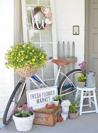 Farmhouse Style Summer Porch Front Porch Decorating Spring Porch Decor Modern Farmhouse Porch
