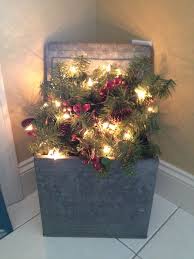 Old Fashioned Metal Milk Delivery Box Decorated For Xmas Country Christmas Decorations Outdoor Christmas Decorations Black Christmas Tree Decorations