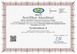 Akreditasi Ban Pt Program Studi S1 Kehutanan