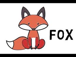 Very Easy Fox Drawing For Kids Step By Step Simplified Methods Anima Fox Drawing Easy Fox Drawing Simple Cartoon