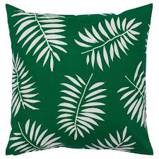 Vindflakt Kissenbezug Grun Weiss Blatter Ikea Kissenbezug Ikea Kissenbezuge