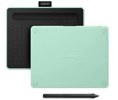 Wacom Intuos Pistachio Color Drawing Tablet Wacom Intuos Wacom
