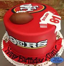 49ers Cake 49ers Cake San Francisco 49ers Cake Nfl Cake