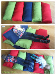 Spiel Matratze Zum Kuscheln Ikea Kissenhullen Zusammengenaht Und Mit Ikea 80x80cm Kissen Gefullt Ikea Kissenhullen Kinder Zimmer Wohnung Chic