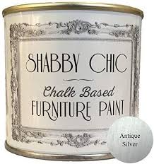 Amazon Com Shabby Chic Chalk Furniture Paint Antique Silver 250ml Chalked Us Shabby Chic Chalk Paint Shabby Chic Furniture Painting Shabby Chic Furniture