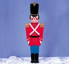 Toy Soldier Christmas Yard Display Life Size 5ft By Ravensnest28 135 00 Christmas Soldiers Christmas Yard Art Wood Yard Art