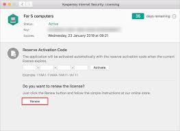 How To Renew The License For Kaspersky Internet Security 19 For Mac