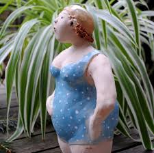 Gartenfiguren Keramikfiguren Landhausidyll Gartenkeramik Figur Gartenfiguren Gartenstecker