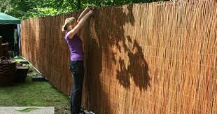 Beeteinfassungen Beetumrandung Beetabgrenzung Aus Naturgeflecht Weidenmatten Beeteinfassung Beetumrandung