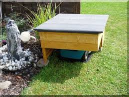 Meine Indego Garage Bauanleitung Zum Selber Bauen Mahroboter Garage Selber Bauen Garage Selber Bauen Garage Mahroboter