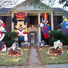 Disney Family Recipes Crafts And Activities Christmas Yard Christmas Yard Decorations Christmas Cutouts