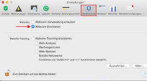 Kontrolle Des Zugriffs Von Programmen Auf Webcam In Kaspersky Internet Security 16 Fur Mac